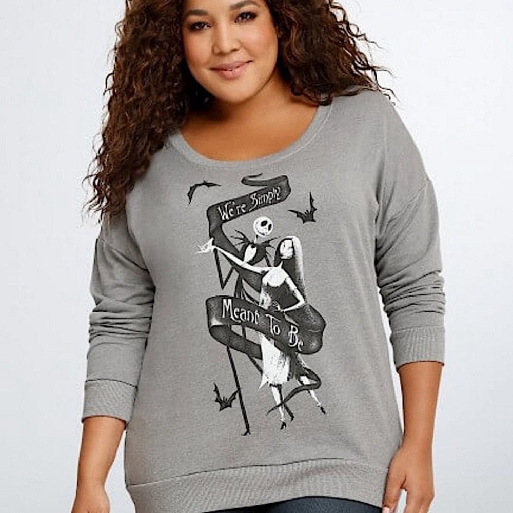 Torrid Nightmare Before Christmas Pullover Sweater